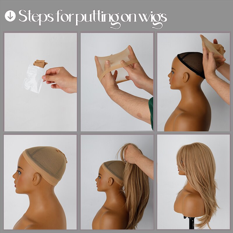 LINGHANG-peluca recta Yaki sintética para mujer afroamericana, pelo largo de 30 pulgadas, parte lateral, sin flequillo