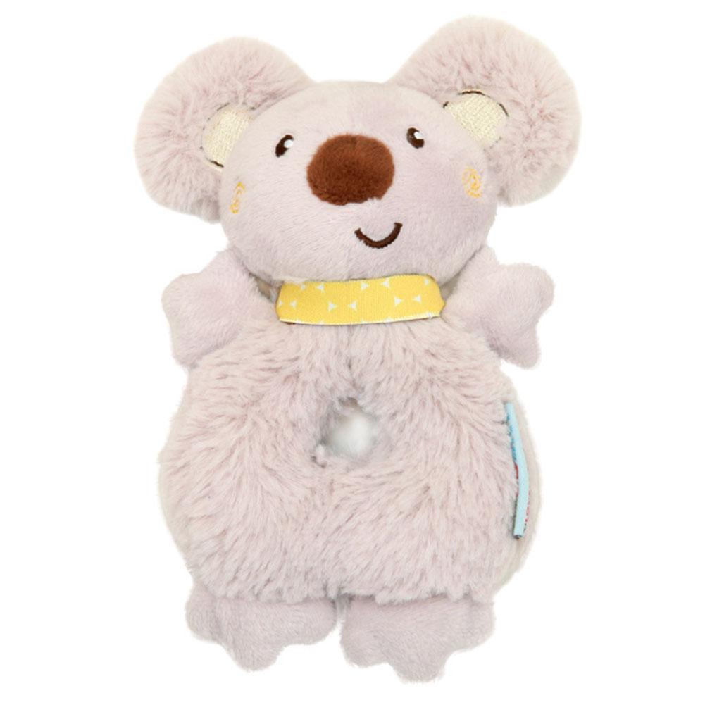 Baby Dier Rammelaar Koala Rammelaar Ring Knuffel Milieubescherming PP Katoen Padding Ingebouwde Ringer Cartoon Decoratie