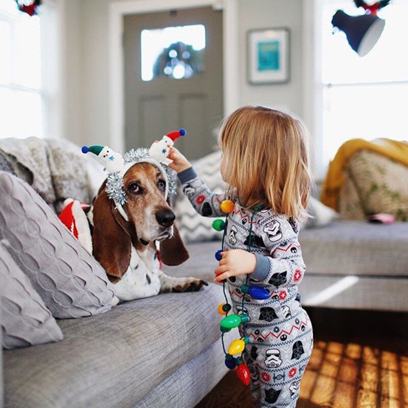 Ensemble pyjama pour la famille, vêtements de nuit assortis pour femmes et garçons, tenue de fête de noël, en coton,
