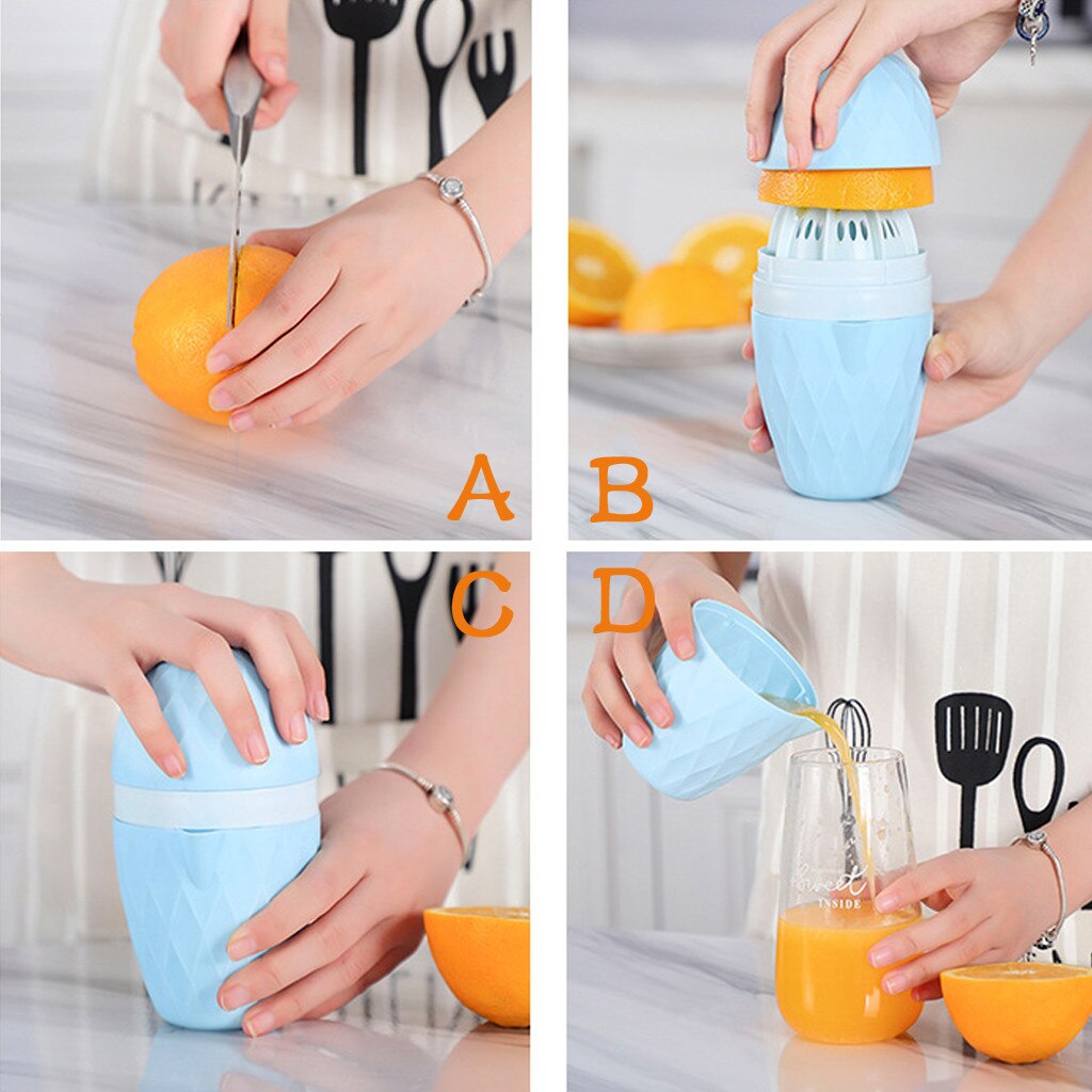 Hand Druk Juicer Tool Huishoudelijke Handmatige Juicer Sap Fles Fruitpers Machine Extractor Handpers Cup Sap Tool #0904