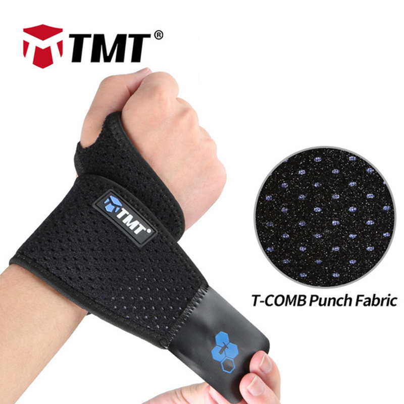 Tmt Pols Band Ondersteuning Voor Verstelbare Pols Bandage Brace Voor Gym Sport Polsband Compressie Wraps Tendinitis Pijn 1 Pc
