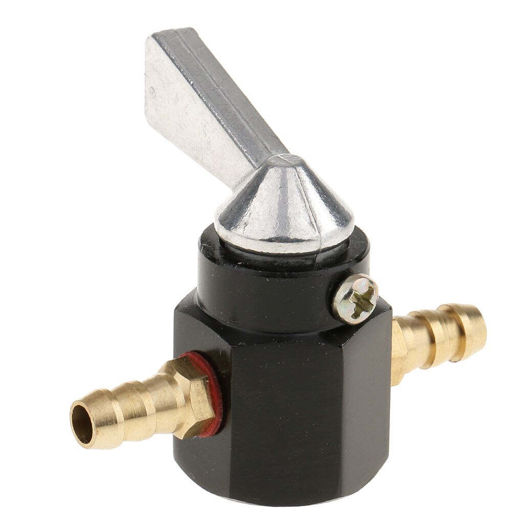 6mm 1/4'' Inline Fuel Gas Oil Shut Off Valve Switch for Motorcycles