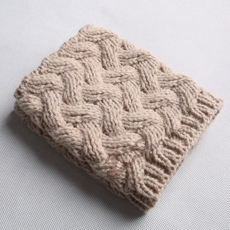 1 Pair Women's Knitted Boot Cuff Socks Leg Warmers Christmas Boot Cover Autumn Winter Christmas boot cover