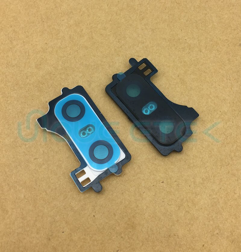 For LG G6 H870 H871 H872 LS993 Rear Camera Lens Back Main Camera Glass Cover with Frame Holder + Flash For LG G6 Camera Lens