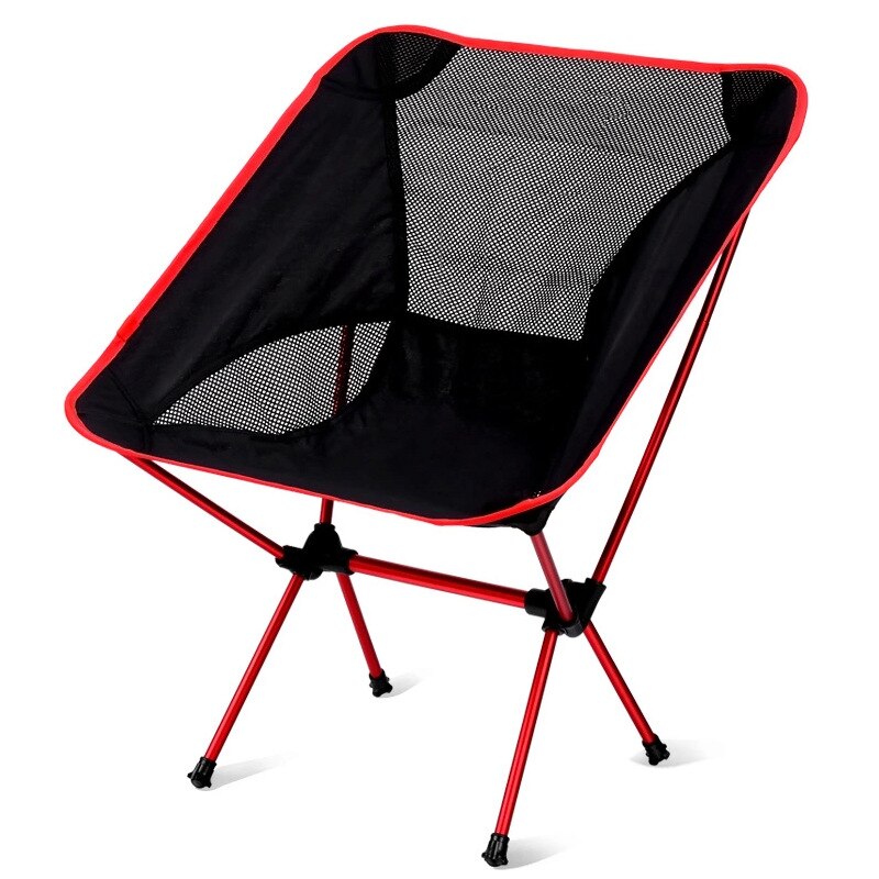 Outdoor Moon Chair 7075 Light Aluminum Camping Fishing Chair BBQ Folding Chair Beach Director Chair: A