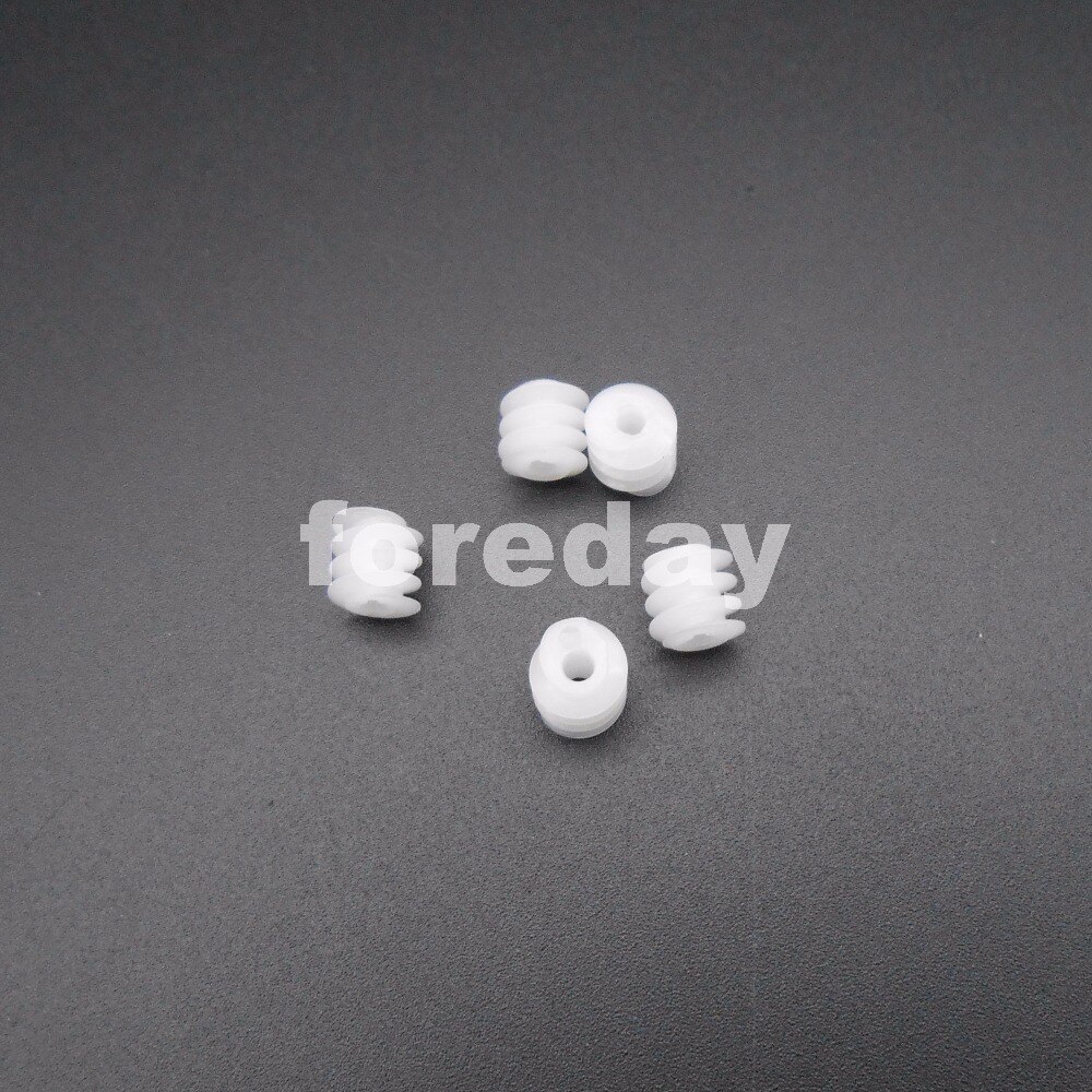 20PCS Worm reduction gear 6*6mm hole 0.5M Aperture : 2mm 1.95mm D= 6mm DIY plastic gears 6MMX6MM 0.5 Modulus 20PCS/LOT *FD618X20