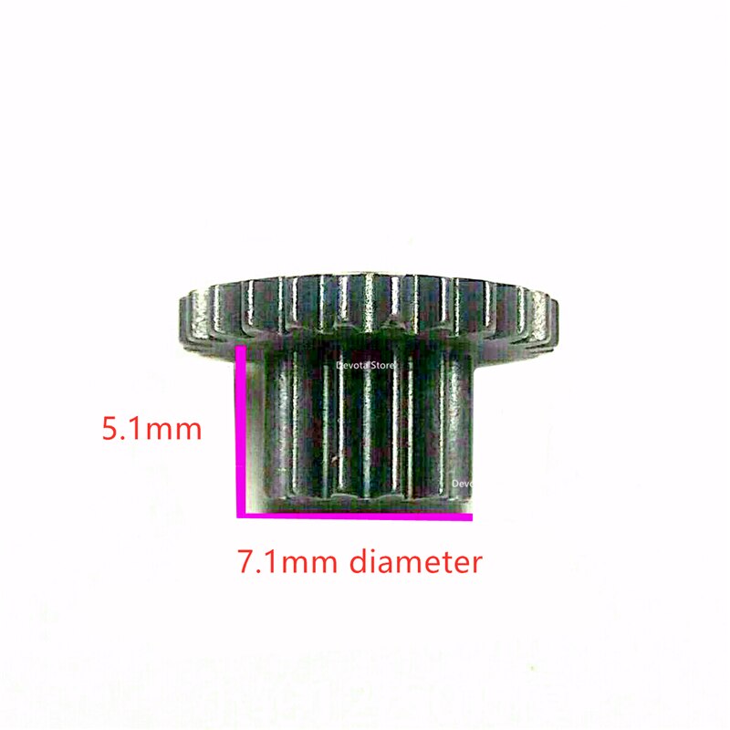 Metalen Dubbele Gear 0.5M 12T-24T 3Mm Gat (As Loose Fit) variabele Snelheid Reductiedrijfwerk