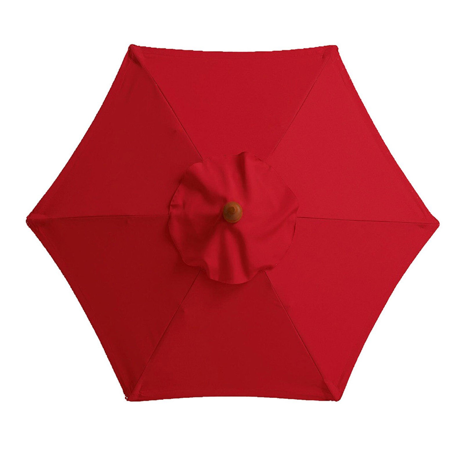 Outdoor Garden Big Umbrella Sunshade Outdoor Stall Beach Umbrella Sun Umbrella Replacement Cloth Подсвечники Для Свечей 40: Red