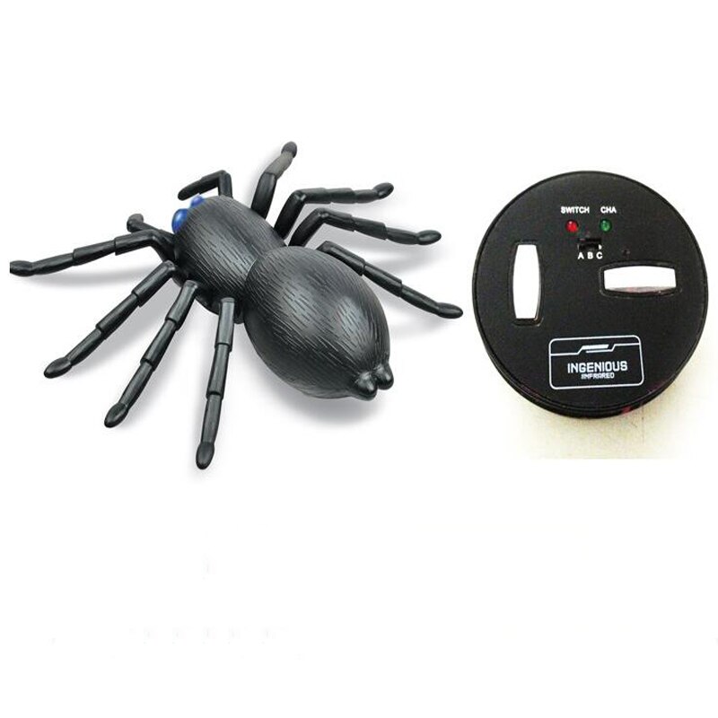 Remote Control Electric Spider Toy Animal Tidy Simulation Spider Simulation Animal Eyes Will Glow Puzzle Early Education Toys