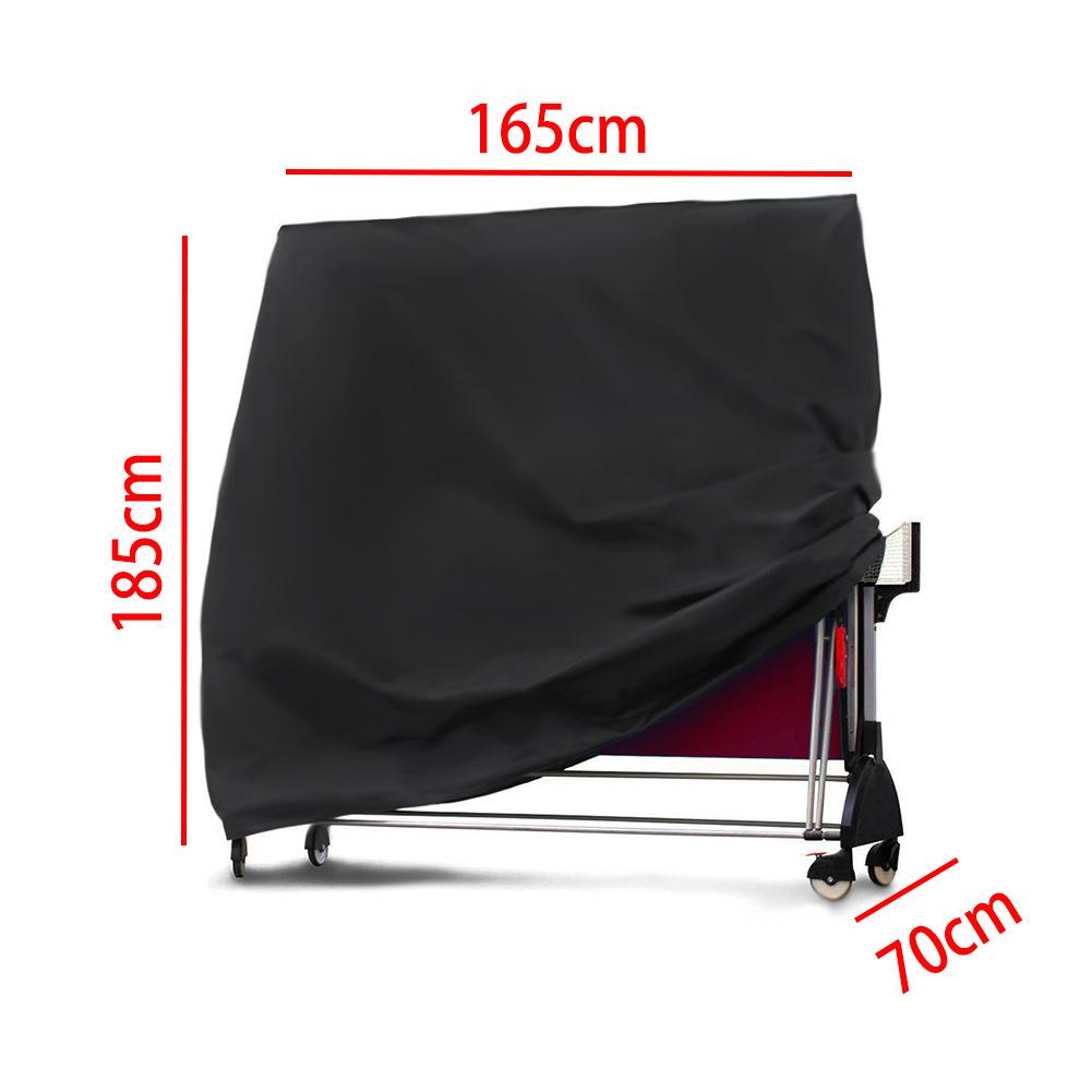 Cubierta de almacenamiento para mesa de Ping Pong, cubierta para tenis de mesa, protección para interiores y exteriores con 8 ojales y cordón, tela Oxford 210T