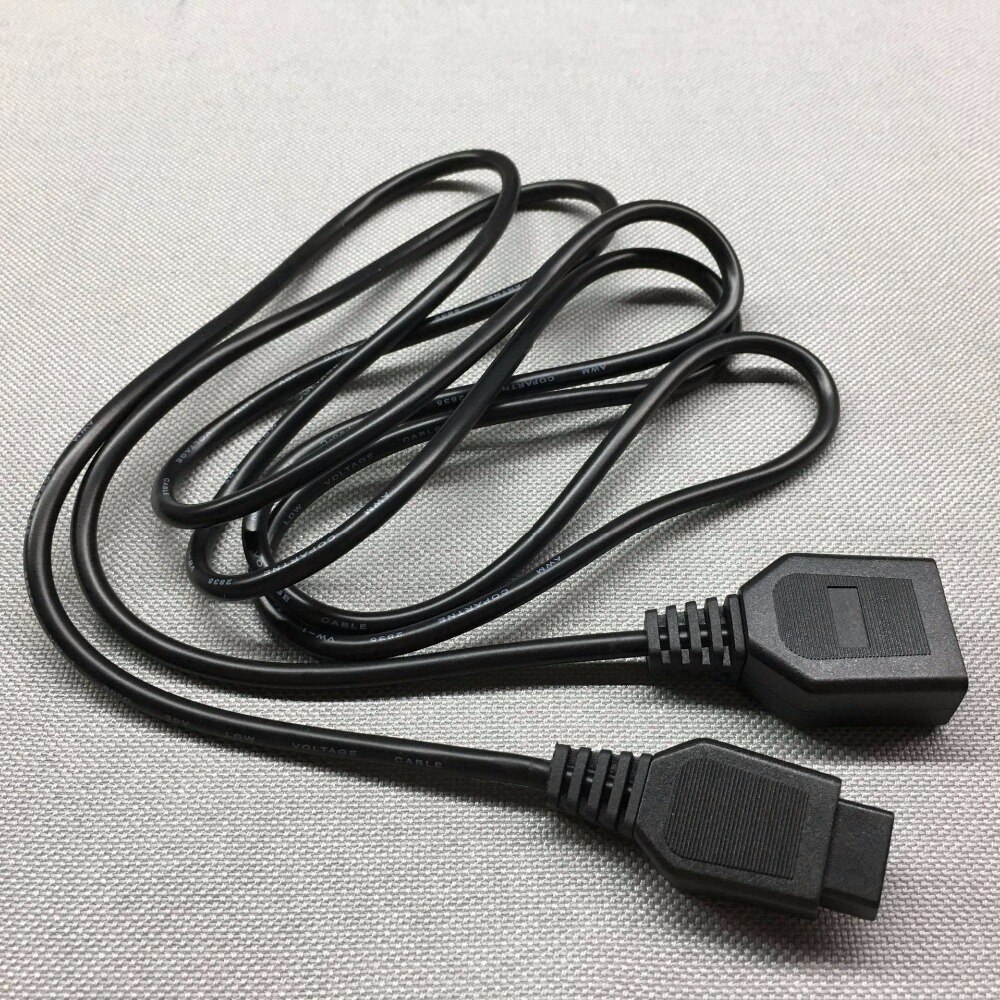 BUKIM 6ft 1.8M Controller Joystick Extension Cable for Sega Game Console System Genesis 2 3 megadrive 2 MD2