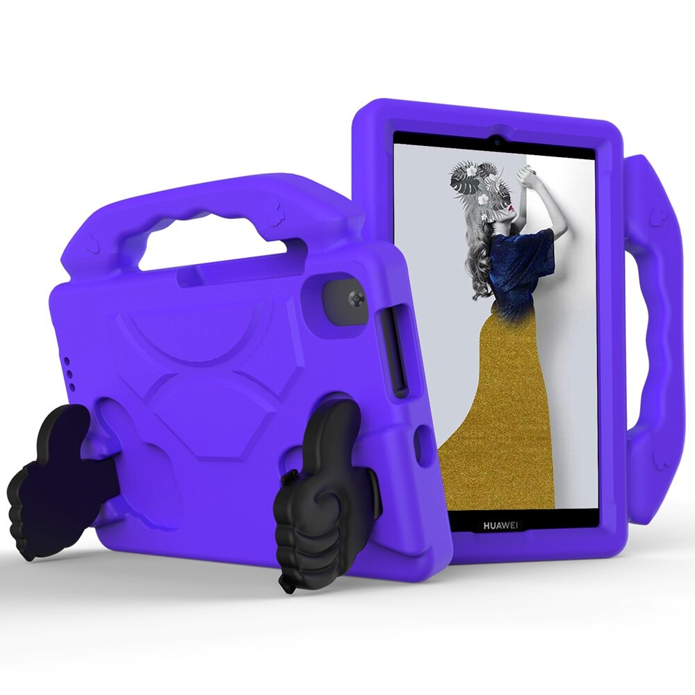 Funda para tableta Lenovo tab M8 FHD 8,0 TB-8705F, funda para niños para Lenovo M8 HD TB-8505F, funda de 8,0 pulgadas M8 4ta generación TB300FU TB300XU: IPad Pro 12,9 / Morado