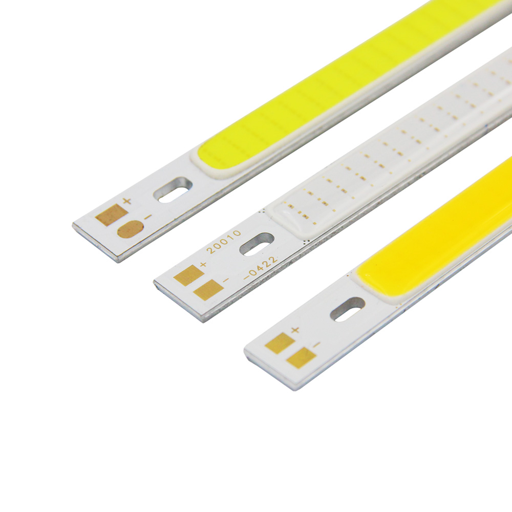 Fjernstyrt led-barlys, dimbar cob led-lampe, 200mm cob-stripe med dimmer, 12v 220v 10v led-belysning for diy-dekor, bilpærer
