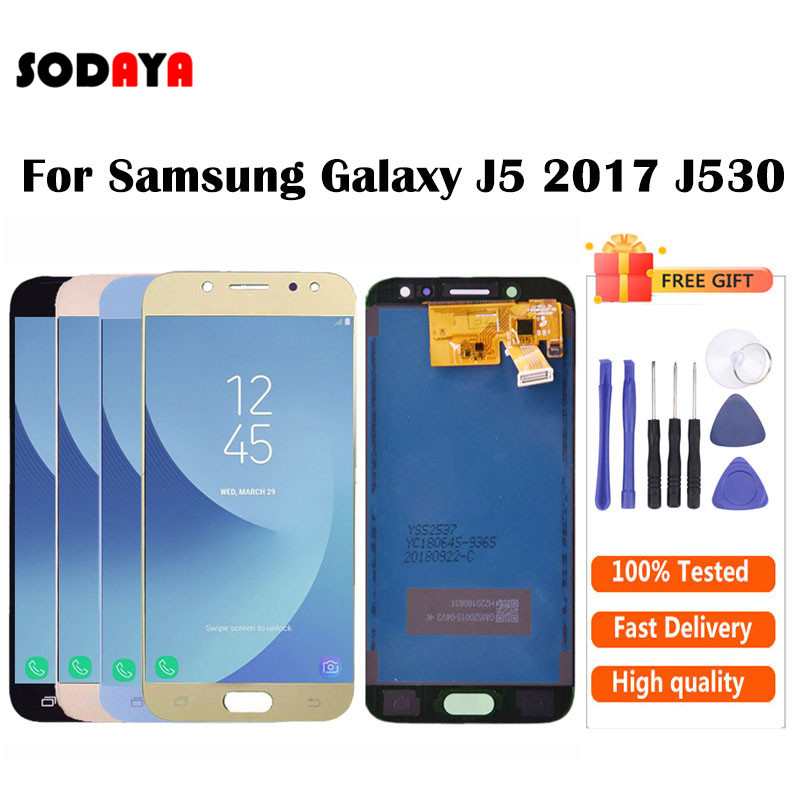 Display J5 Pro Voor Samsung Galaxy J5 Display J530 J530F SM-J530F Lcd-scherm + Touch Screen Digitizer Vergadering