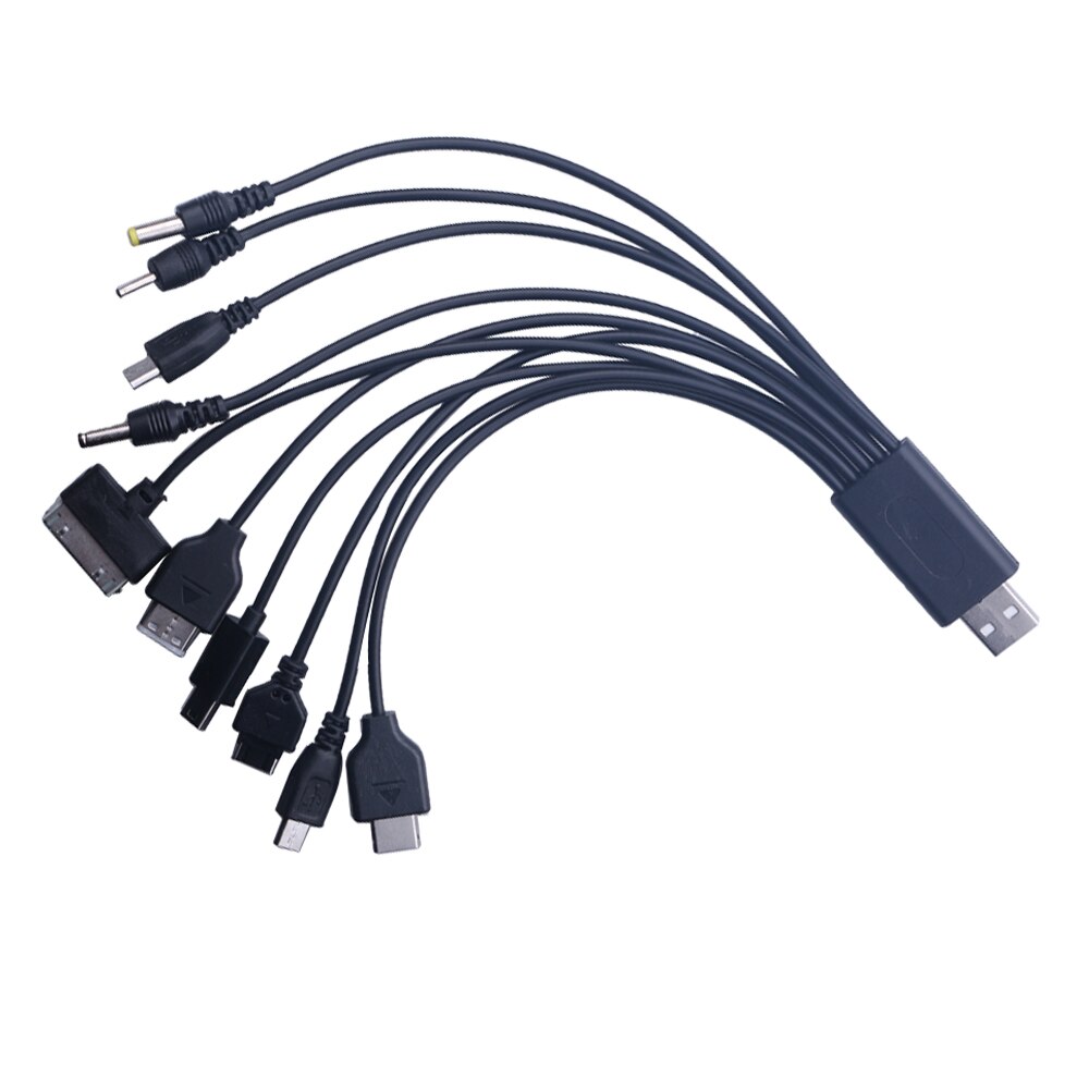 10 In 1 Lader Usb Kabel Datakabel Voor Ipod Motorola Nokia Samsung Lg Usb Adapter