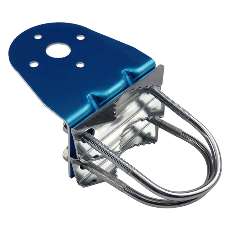 Antenne Pole Mount Beugel Met Dubbele U-Bouten Klem V Kaakbeugel Voor Buiten Huis Antenne Pole Houder