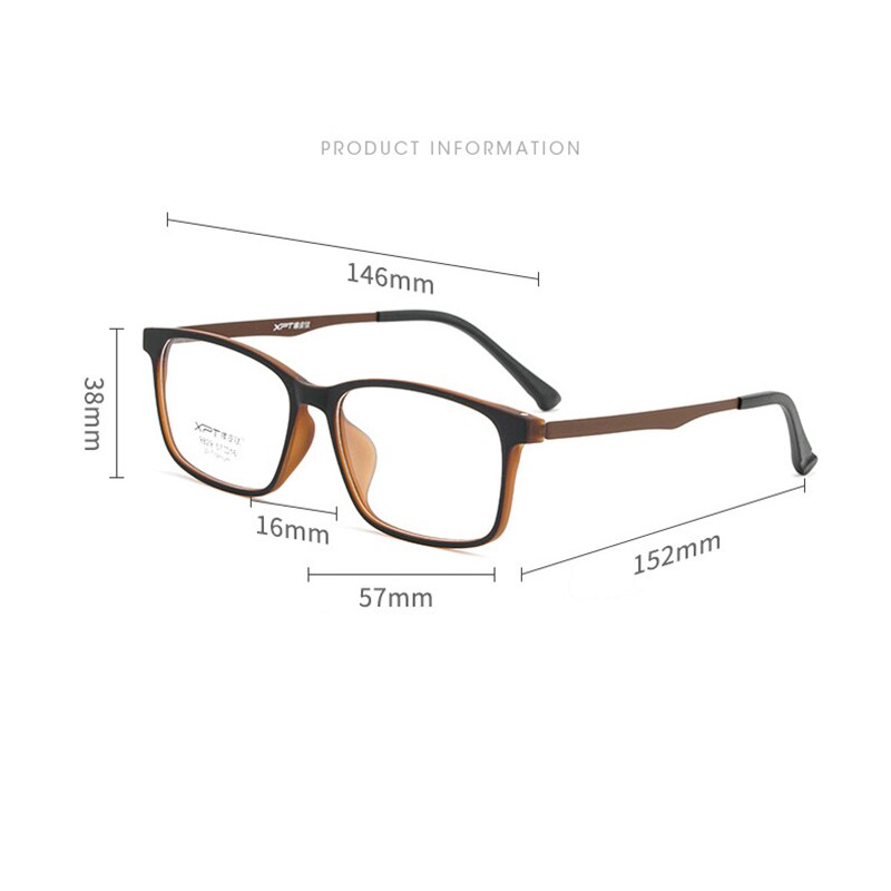 Lunettes optiques souples ultra-légères, monture complète en plastique titane, verres de Prescription pour hommes et femmes