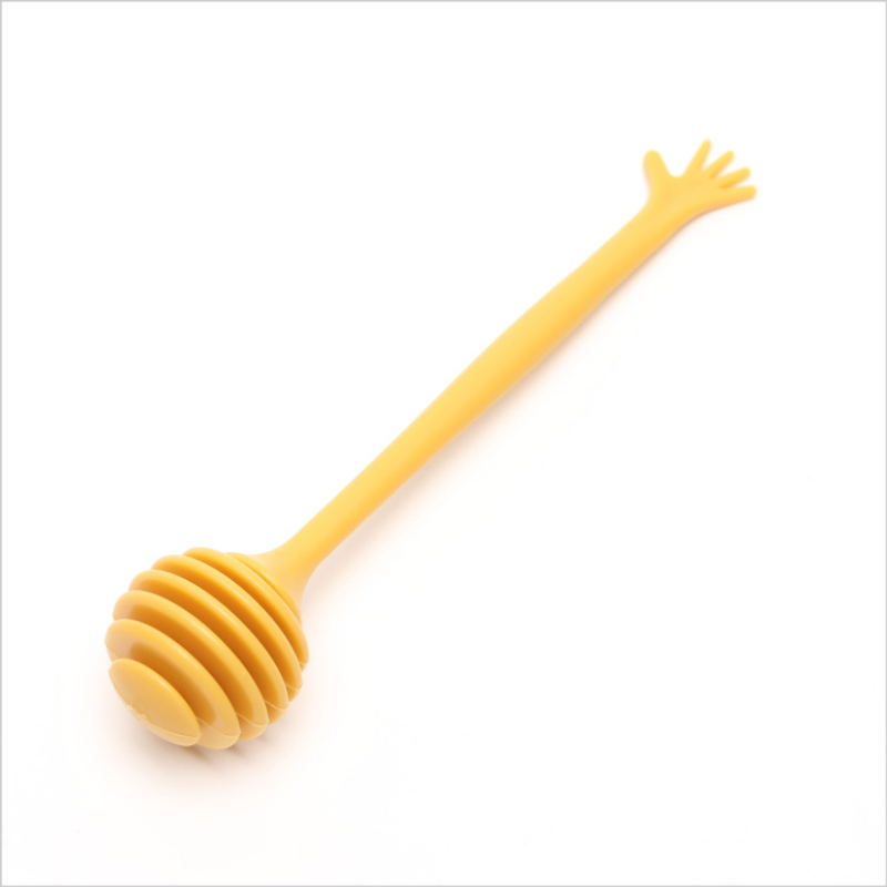 Creatieve Honing Jam Stok Plastic Multipurpose Koffie Melk Thee Roeren Stok Gezonde En Milieuvriendelijke Honing Stok: 04