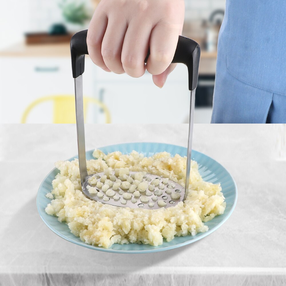 Stainless Steel Cooking Tools Fruit Vegetable Tools Potato Masher Kitchen Gadgets Pressure Mud Machine