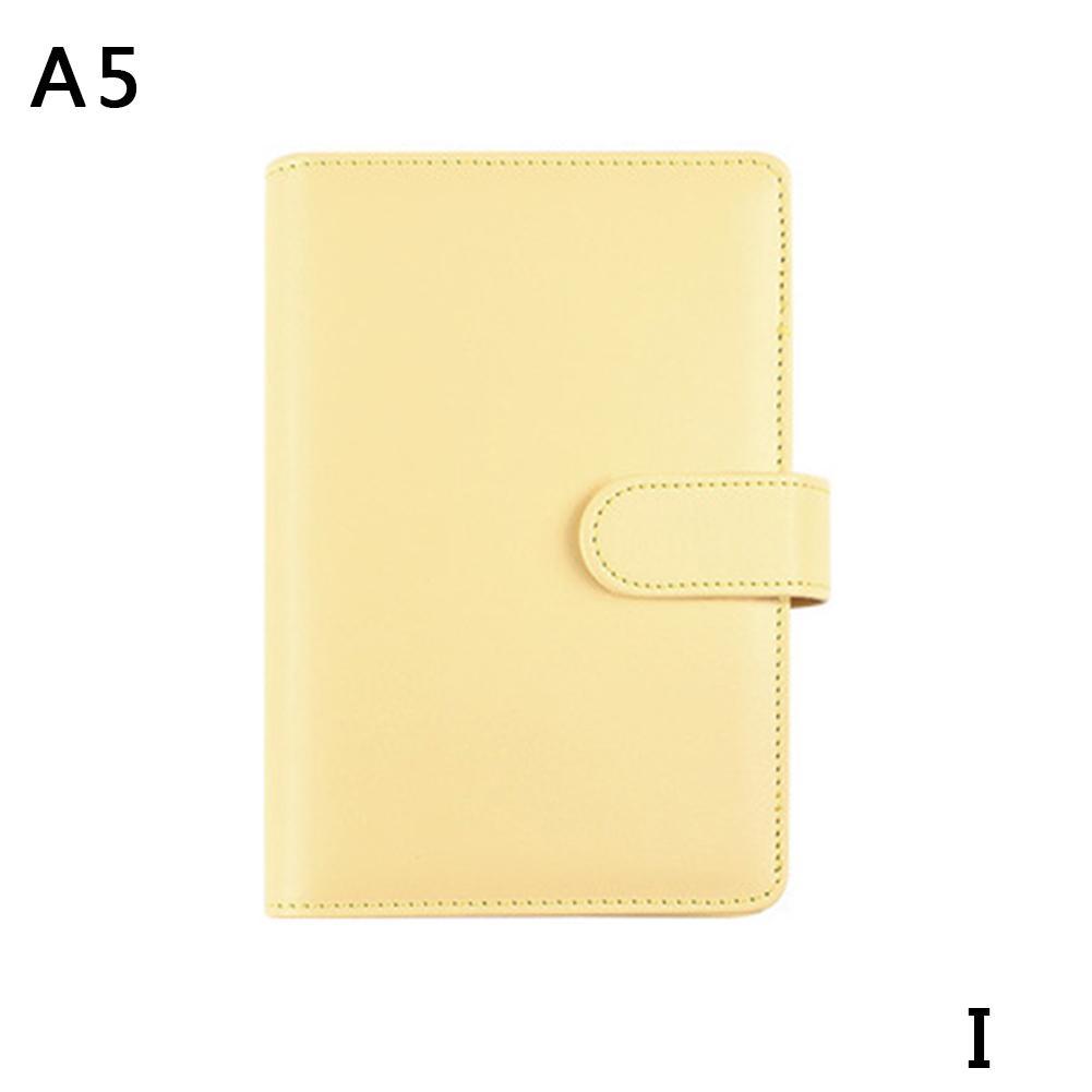 1Stck A5 A6 Klassische verlieren Blatt Handbuch Hülse Bindemittel Ring Planer Abdeckung Monatliche Tagebuch Multifunktionale Schreibwaren Notizbuch Wir J8I2: I