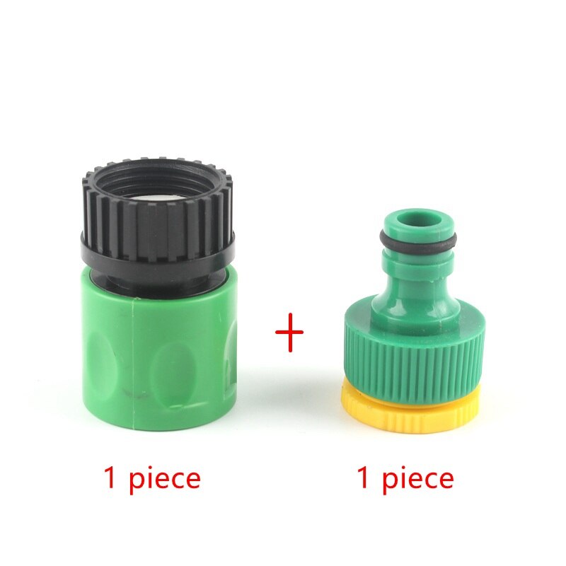 1/2 ''3/4'' garten Wasser Anschluss Wasserhahn Adapter Garten Schlauch Anschluss Für Garten Bewässerung Garten Werkzeuge Garten Zubehör: Braun