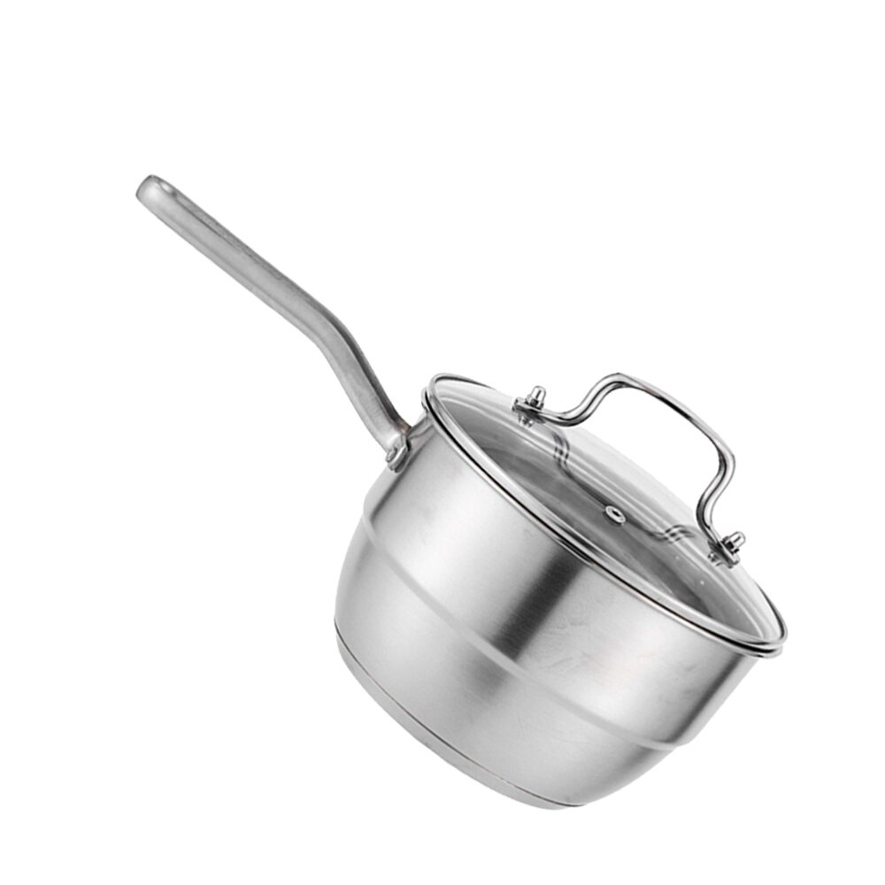 1 Pc Milk Steamer Multifunctional Non-stick Milk Pot Brewing Coffee Pot Home Cookware for Restaurant Home: Default Title