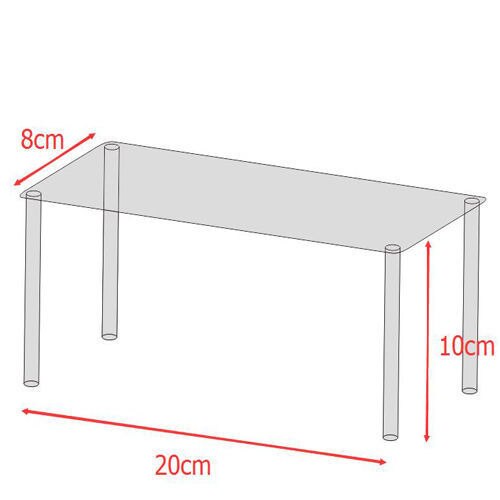 Clear Acryl Display Riser Stand Voor Funko Pop Cijfers, Cupcake Cosmetische Parfum Klei Pop Sieraden Voor Display Stand Organizer: Black