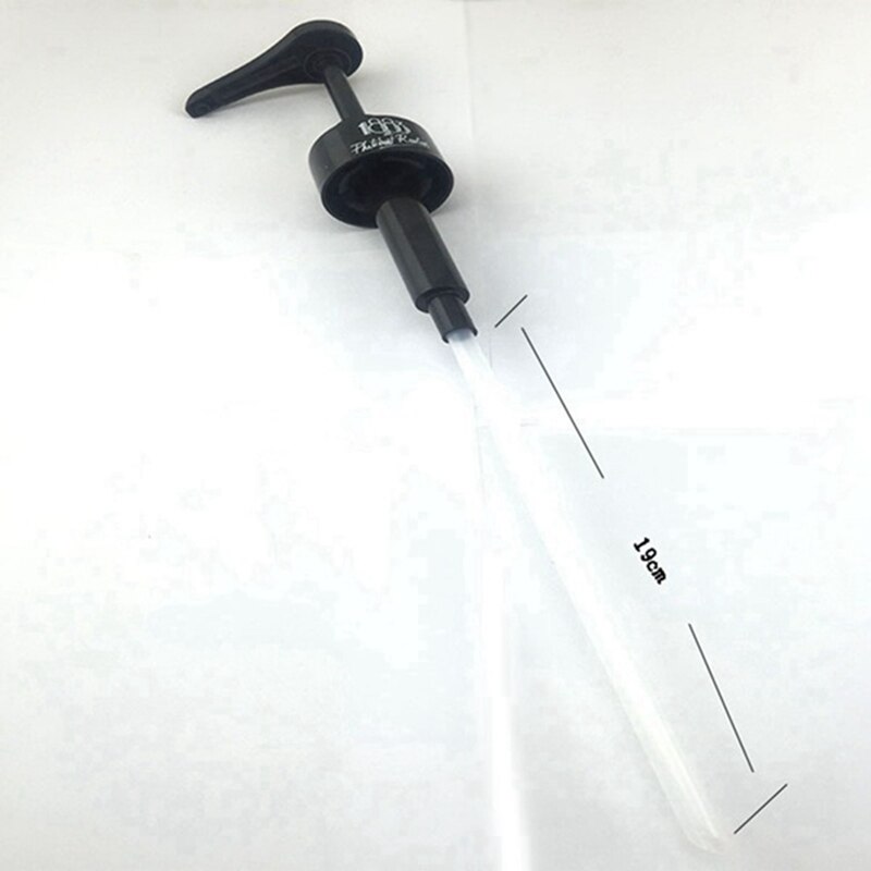 8Pcs Koffie 1 Liter Dispenser Siroop Pomp Black Liquid Dispenser Voor Monin Siroop Sap Fles Dispenser Pomp
