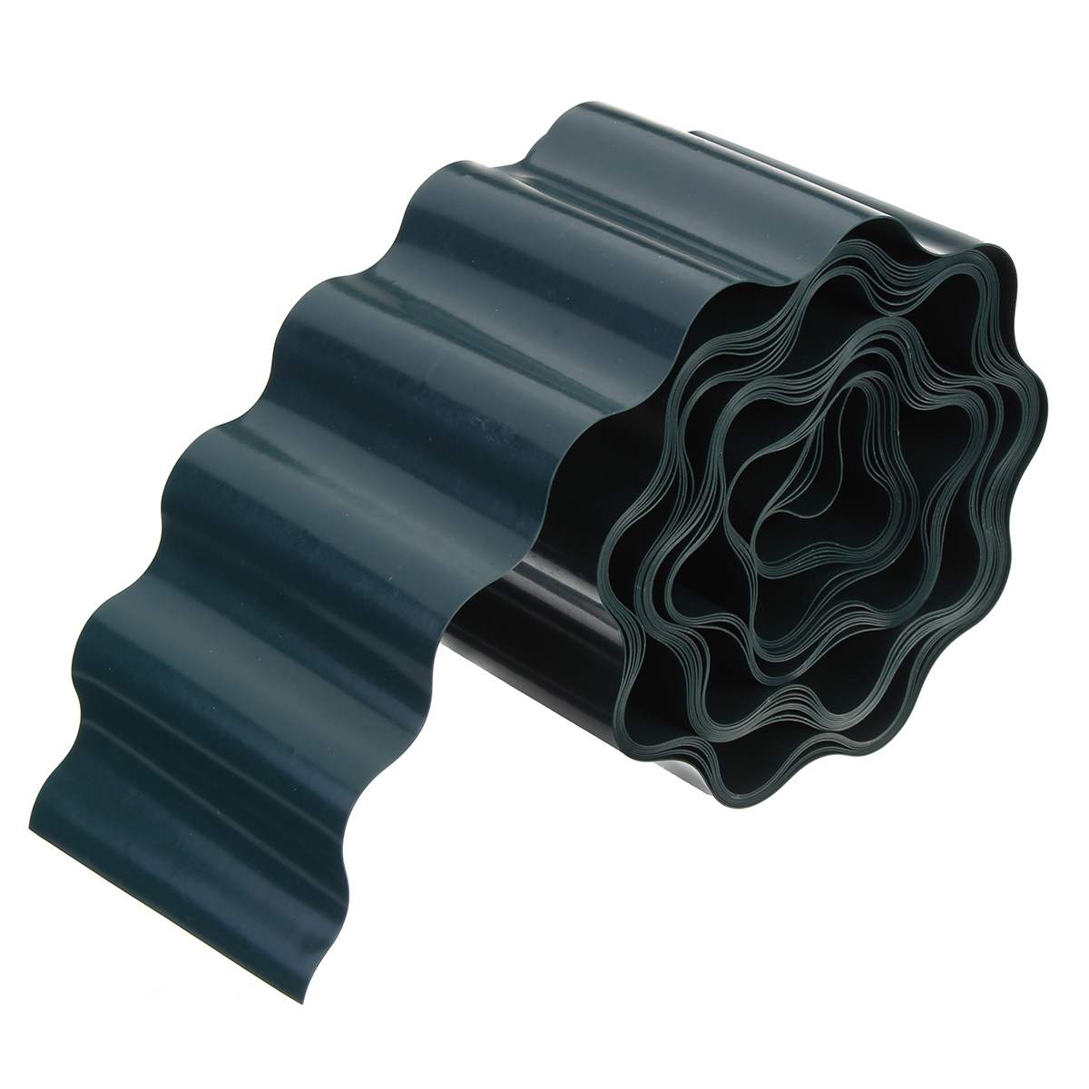 DIY Garden Decorative Lawn Edging 4''/6''/8'' Green Plastic Lawn Edging Decorative Fence Path Border Plant Beds