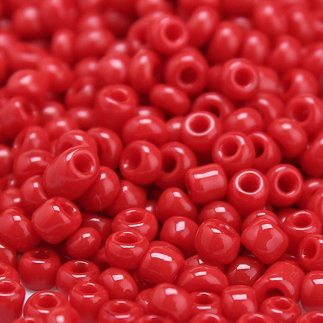 1000Pcs 2mm Czech Glass Bead Round Spacer Bead Bracelet Necklace DIY Material Jewelry Making Bead: red