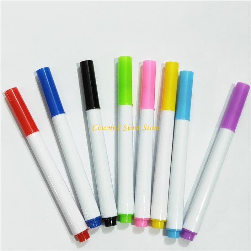 A3PC Erasable Whiteboard Pen Colorful Marker for School Office Whiteboard Chalkboard