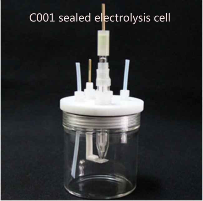 Versiegelt elektrolysezelle. C001 glas versiegelt elektrolysezelle. Passenden verwendung von elektroden.