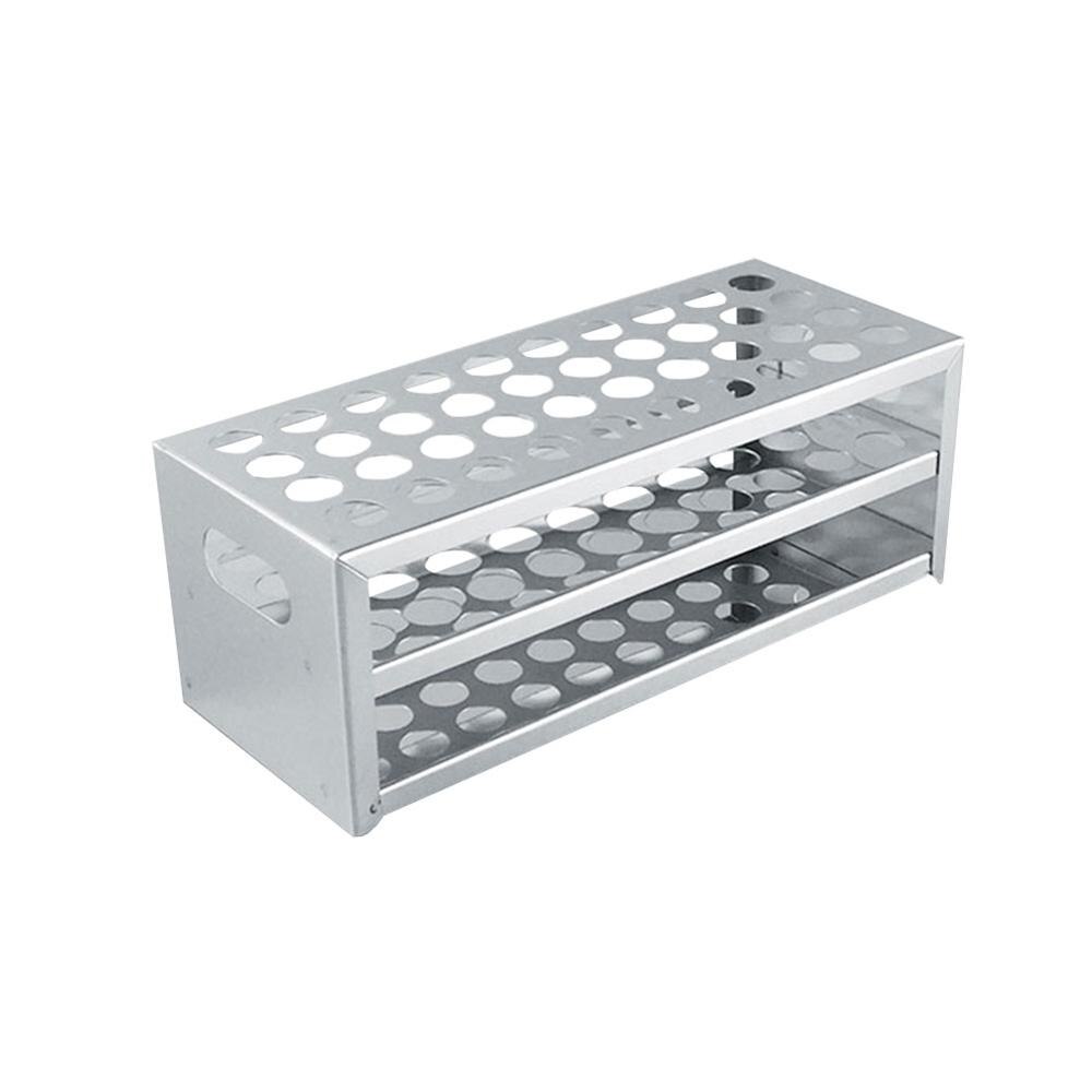 Laboratory Supplies Test Tube Rack Experimental Storage Equipment Chemistry teaching Aluminum Test Tube Rack