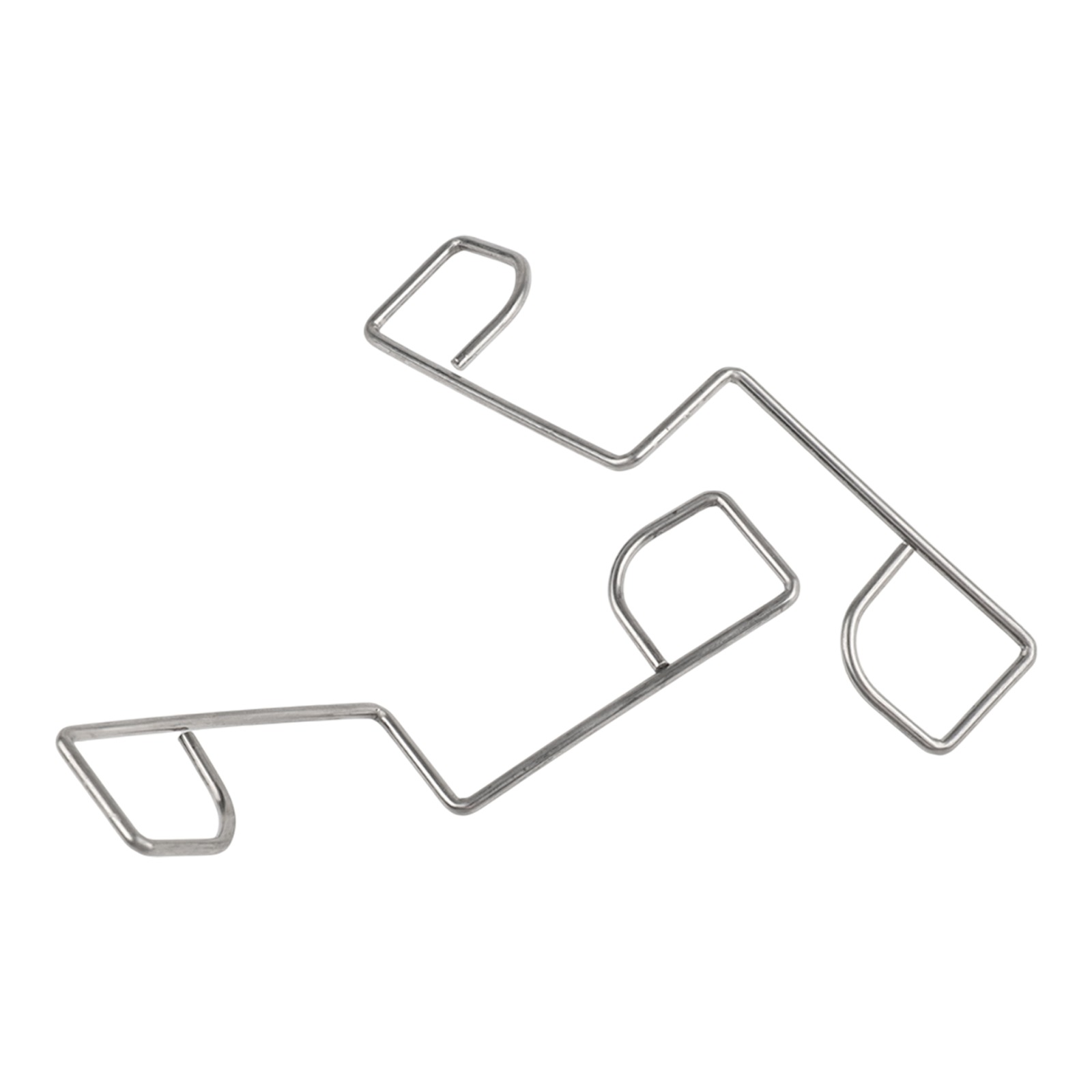 25/50PCS Zaun Panel Clip Edelstahl Zaun Panel Keile Stop Rasseln & Genießen Frieden Splitter Garten Werkzeug Zubehör