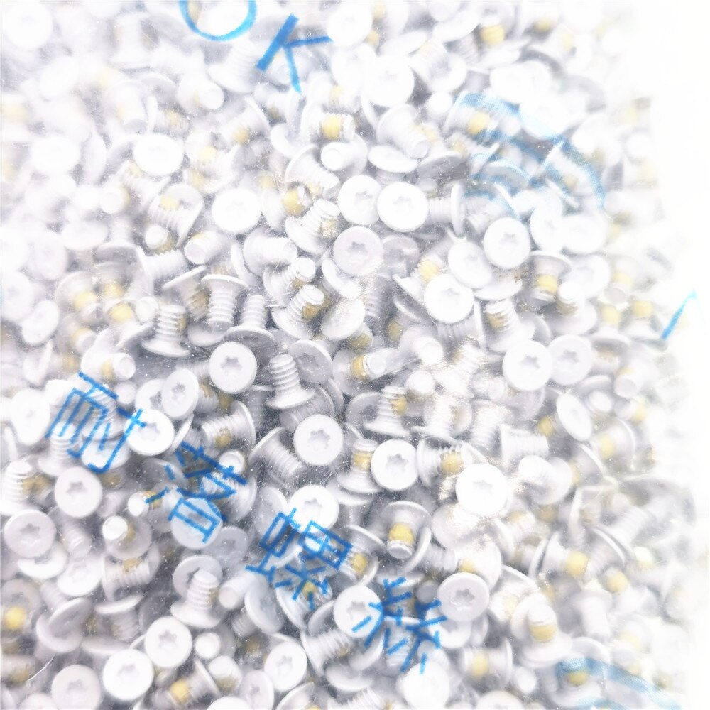 White Bottom Base Back Cover Screw For Dell XPS13 9370 9380 7390 9300 XPS 15 9570 7590 9500 Precision 5530 5540 5550 Laptops