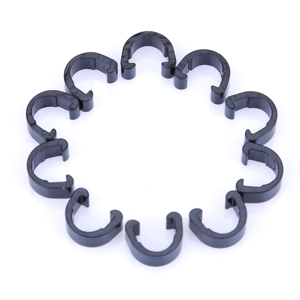10Pcs Fietsen Mtb C-Clips Slang Rem Gear Kabel Klemmen Aluminium Gids Rem Kabel Clips Road Fiets fiets Accessoires