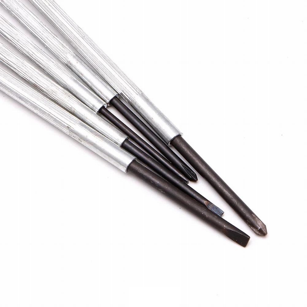 6Pcs/Set Mini Precision Screwdriver Micro Jewelers Mini Watchmakers Tool PH0 PH1 Manual DIY Screwdriver Handle Set With Tool Box