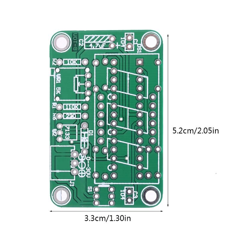 1einstellen DIY Voltmeter Bausätze Elektronische Spannung Messung Gerät Reparatur Teile