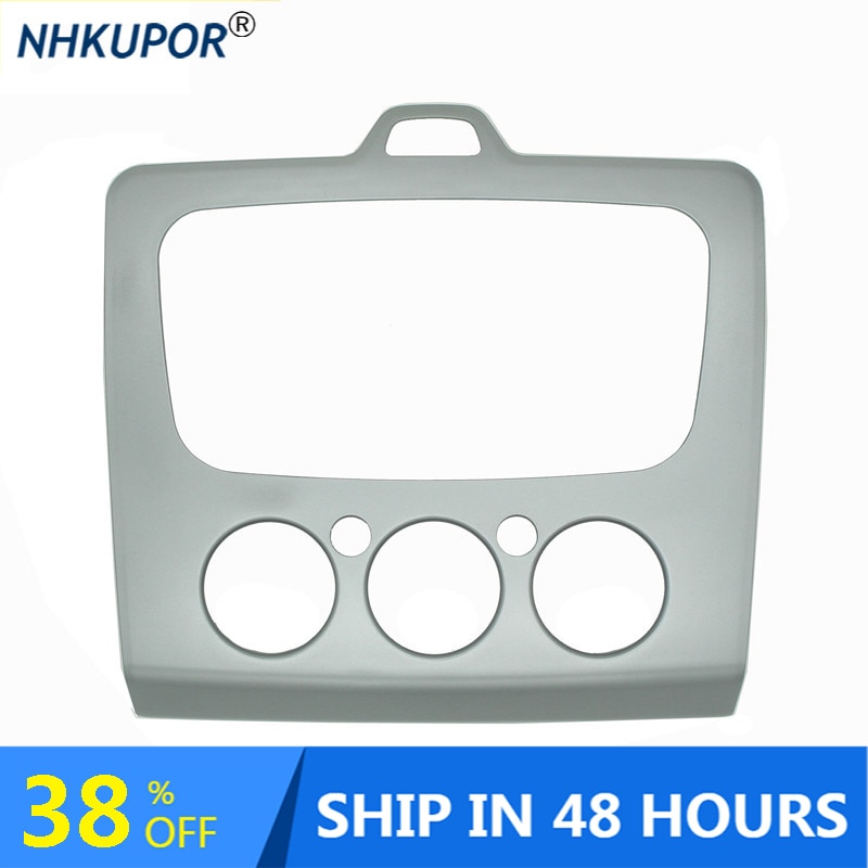 KUPOR Car Radio Stereo DVD Frame Fascia Dash Panel For Ford Focus MK2(05~08) into MK2.5(09~13) Stereo Conversion Frame Kit