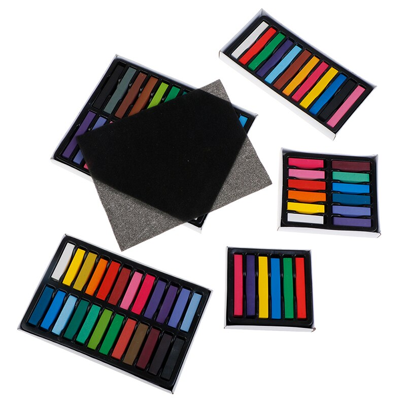 Tinte temporal para el cabello, pluma lavable, pasteles de salón, lavables