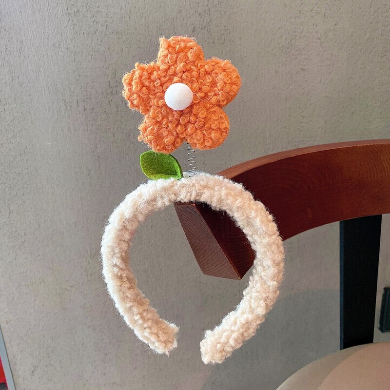 Winter Leuke Bloem Hoofdband Haar Clip Koreaanse Vrouwen Wassen Gezicht Make-Up Haarbanden Meisjes Accessoires Hoofddeksels: 07