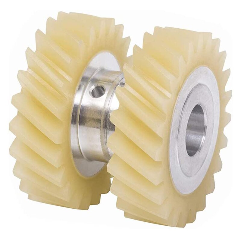 W10112253 9706416 Motor Borstel W10380496 4162897 Mixer Worm Drive Gear Voor Kitchenaid Stand & Een Paar Motor Borstels