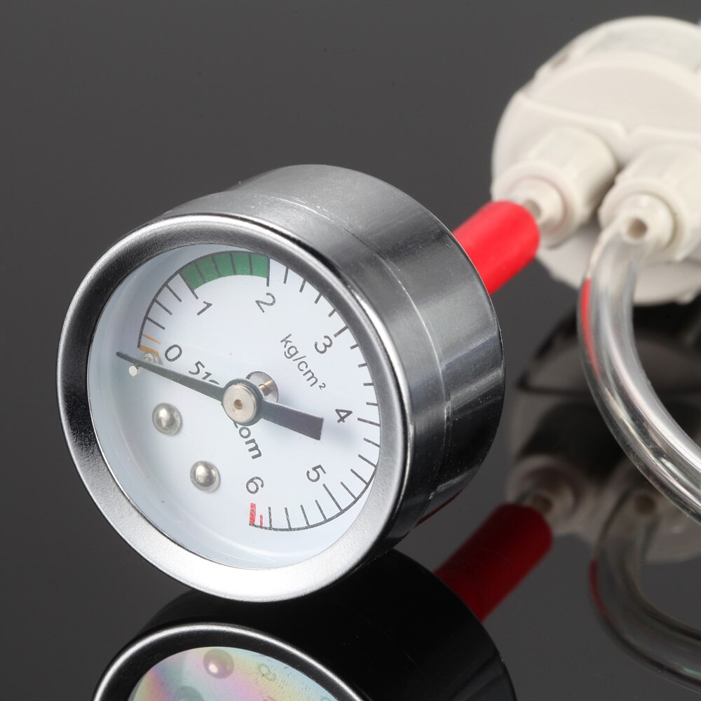 CO2 Diffuser DIY Generator System Kit with Pressure Guage Air Flow Adjustment Vavle Water Plant CO2 Aquarium Regulator