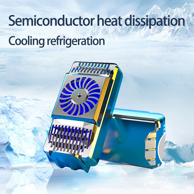 Mobiele Telefoon Radiator, Halfgeleider Mobiele Telefoon Koeling Beugel Snelle Koeling Draagbare Telefoon Koeler Voor Android