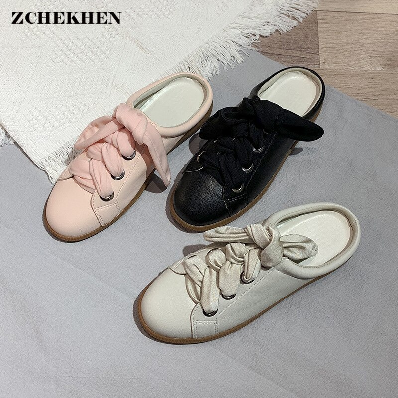 Dames sneakers flats plateauschoenen veterschoenen outdoor casual slippers slippers damesschoenen