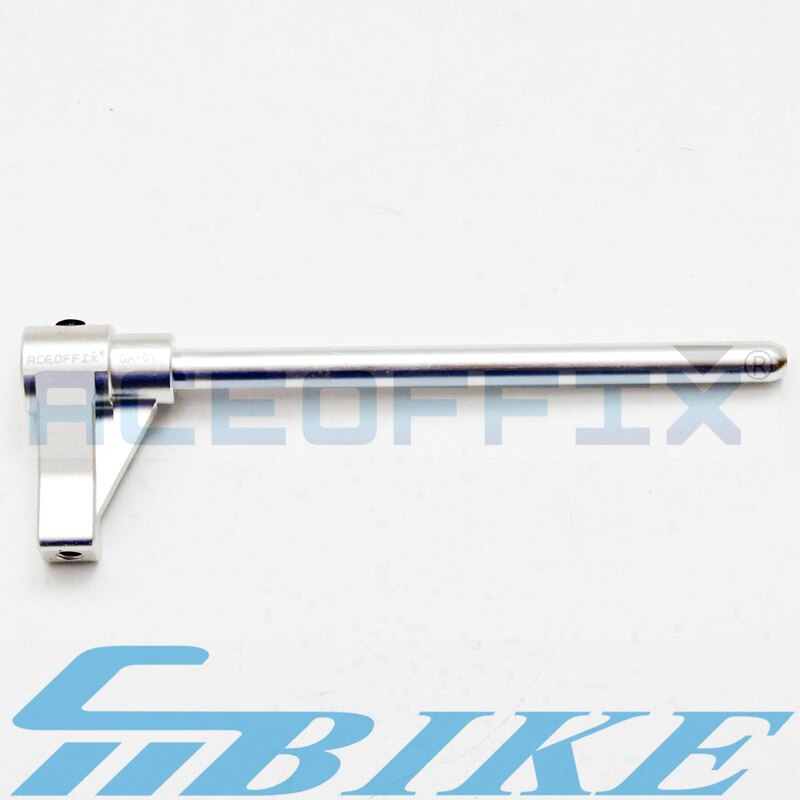 Aceoffix fit til brompton cykel derailleur arm  ga01 til brompton foldecykel: Sølv
