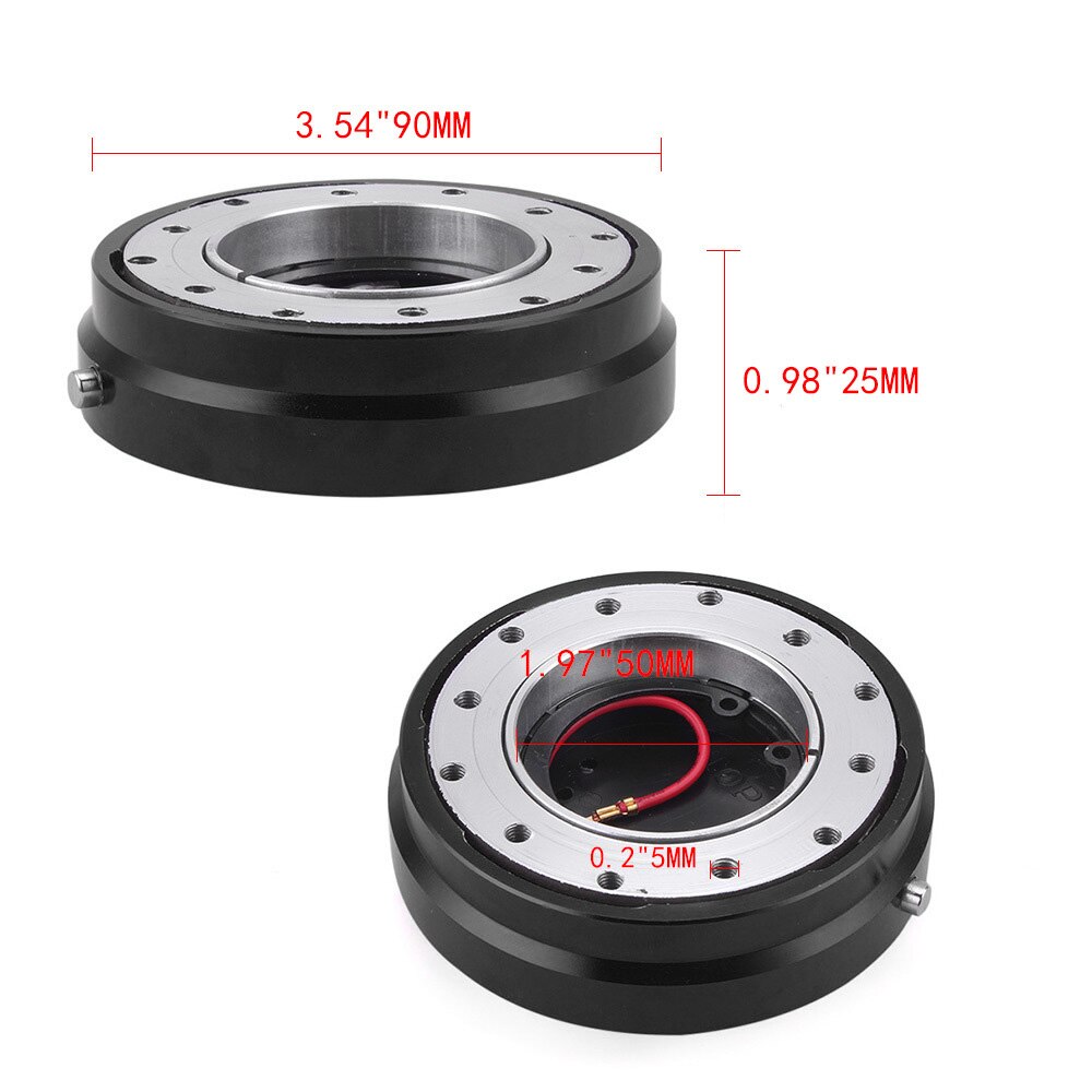 Auto Hub Adapter Lenkrad Quick Release Snap Off Sicherheit Universal