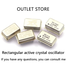 Crystal oscillator 40MHZ 40M 40.000MHZ In-line active crystal OSC DIP-4 rectangular clock vibration full size 5pcs