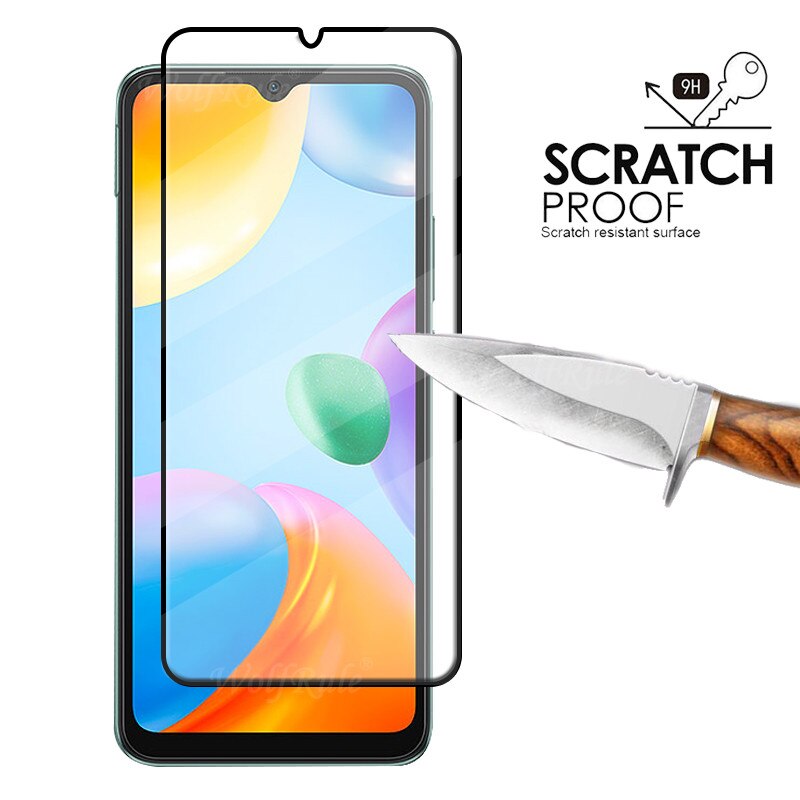 4-in-1 For Xiaomi Redmi 10C Glass For Redmi 10C Tempered Glass 9H Full Protective Screen Protector For Redmi 10 C 10C Lens Glass