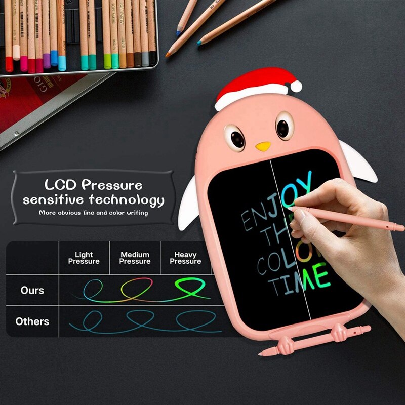 LCD Writing Tablet 8.5-Inch Colorful Doodle Board Drawing Tablet,Electronic Drawing Pad with Lock Function